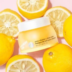Saturday Skin Yuzu Vitamin C Sleep Mask 1.69 oz